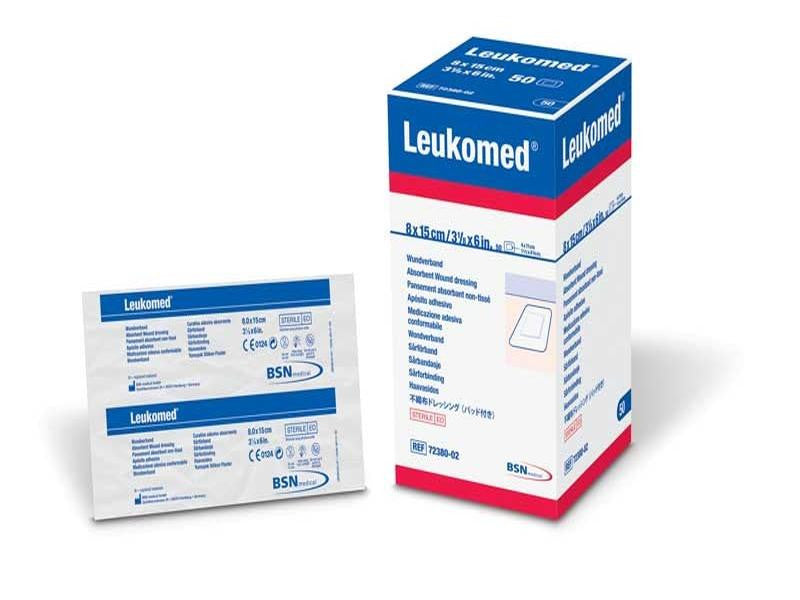 Leukomed Island Dressing 8Cmx15Cm Sterile Non Waterproof 5pc