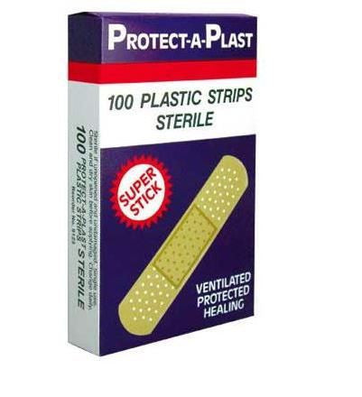 Bandaid Dressing Strips Plastic