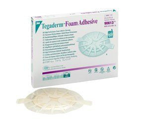 3M Tegaderm Foam Dressing 14Cmx15Cm Adhesive Oval 70200772021 Box of