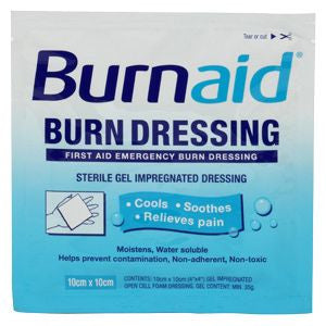 Burnaid Dressing 10cm x 10cm BD10 20pcs/pk