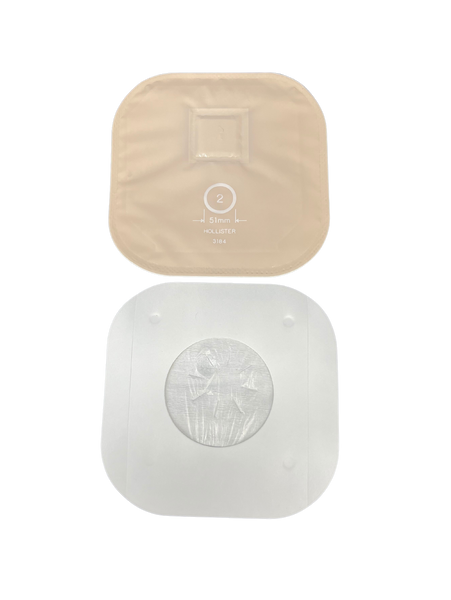 Hollister Stoma Cap, Tape Adhesive, Filter, Mini, Beige, Dimensions 10.5x10.5cm - 51mm - Each
