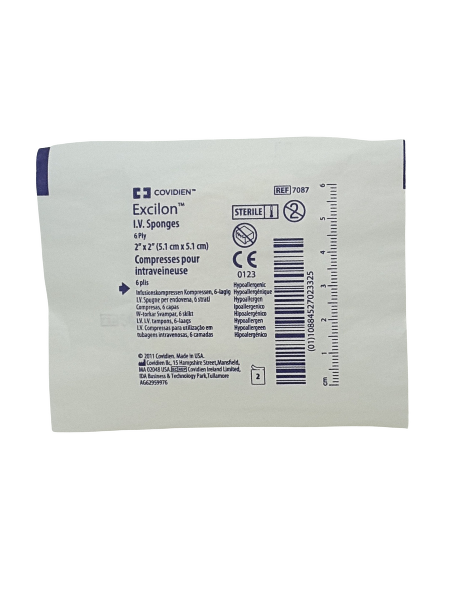 Covidien Kendall Excilon Drain Sponge 5.1cm x 5.1cm 2