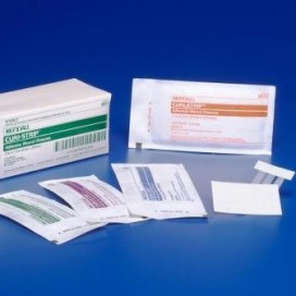 Curity Adhesive Wound Closure Strips 0.3cmx7.6cm 9890 5 Sheets