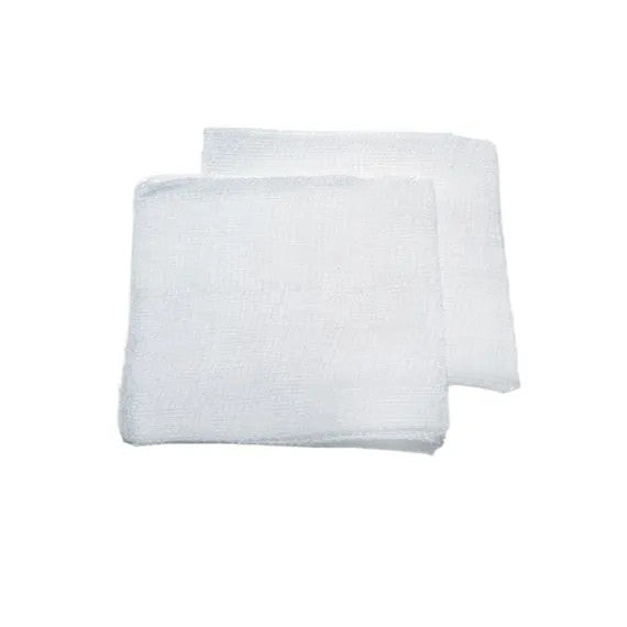 Sterile Gauze Swabs, 10 x 10 cm x 8 ply, White,Woven, 2 per Pack, 50 Packs/ Box (MGT_11-558A)