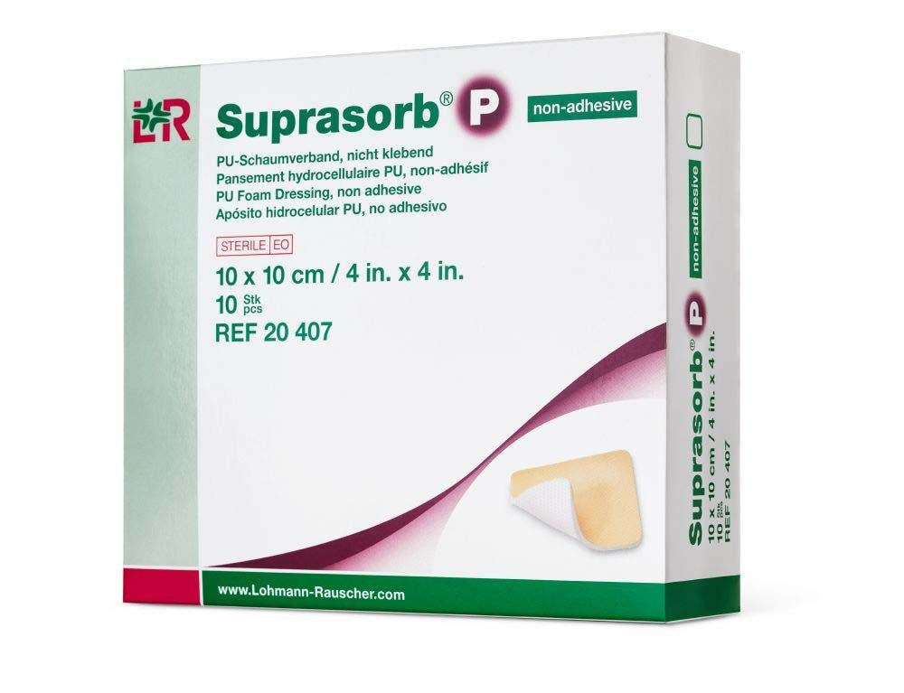 Suprasorb P Foam 10Cm X 10Cm Non Adhesive (20407) 