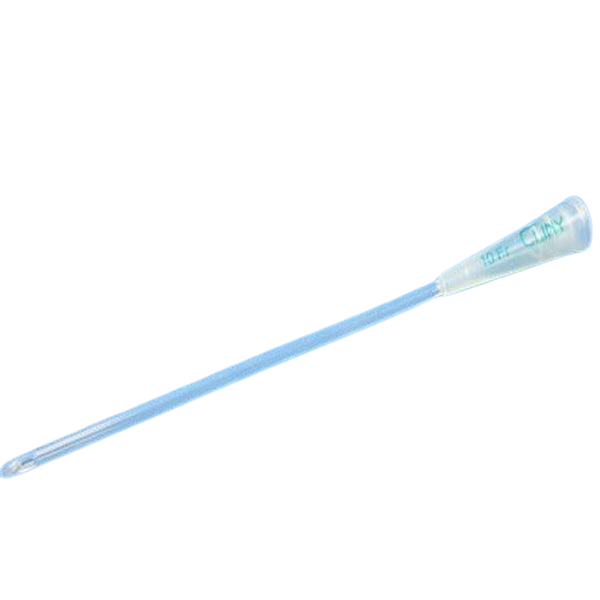 Cliny All Silicone CUR Individual Catheter for Self Catheterization Set extra long catheter 395mm, Box of 10 (14FR - 16FR)