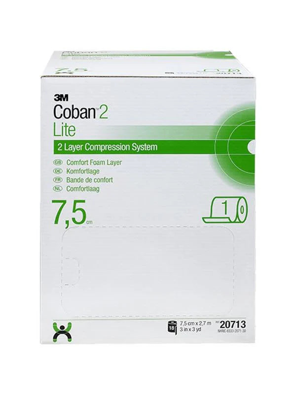 3M Coban 2 Layer Lite Comfort Foam Layer - All Sizes