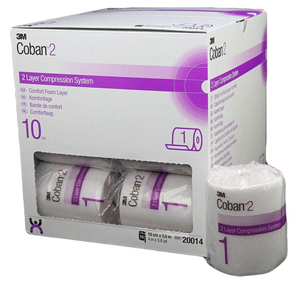 3M Coban 2 Layer Comfort Foam Layer - All Sizes