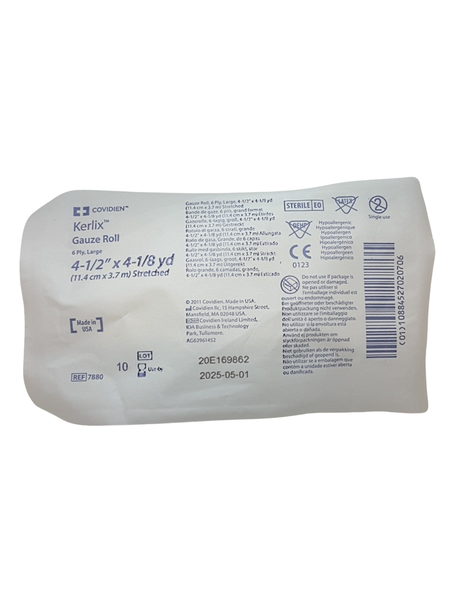 Covidien Kerlix Gauze Roll 6Ply Large 11.4cm x 3.7mtr Sterile (7880)