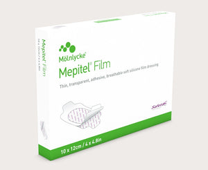 Molnlycke Mepitel Film Transparent Soft Silicone Wound Dressing - All Sizes