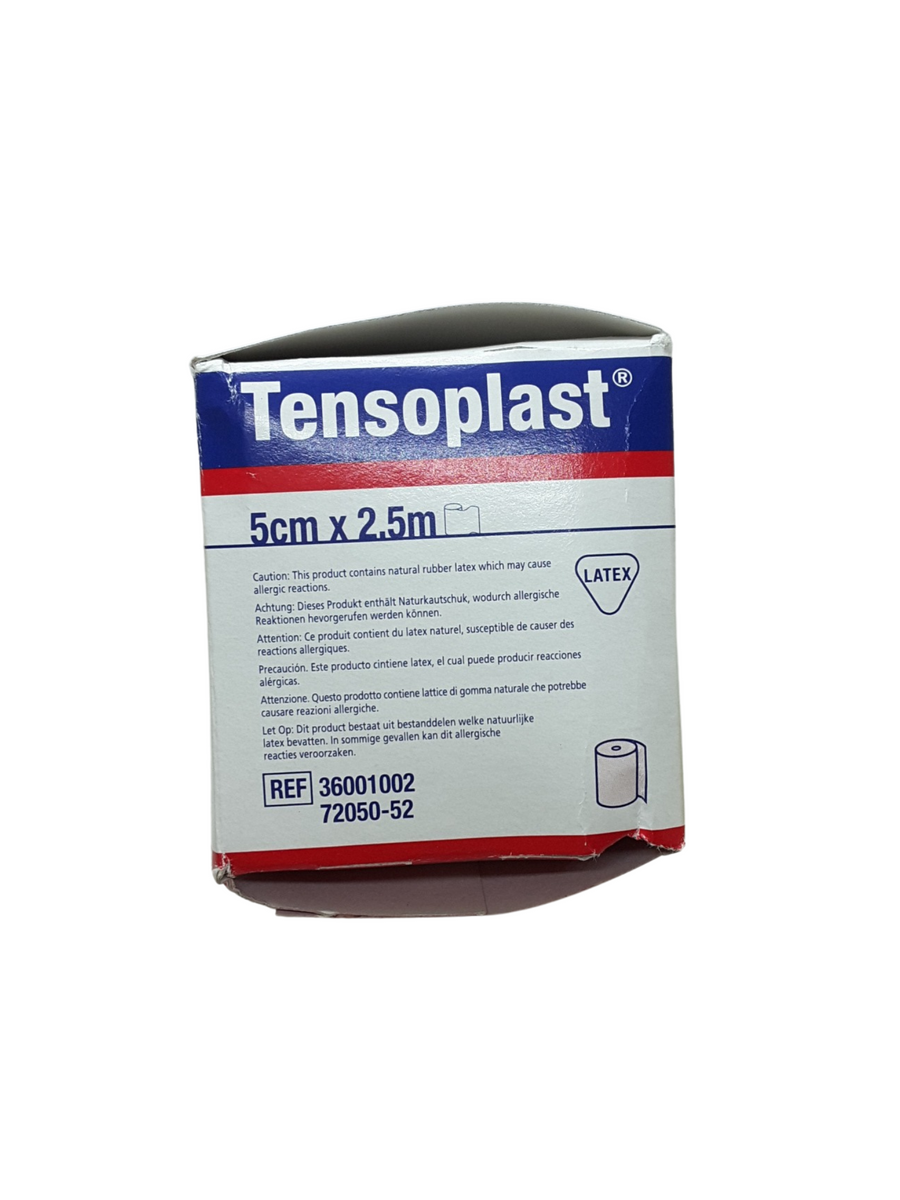 BSN Tensoplast Bandage 5Cmx2.5Mtr Adhesive 36001002 Each