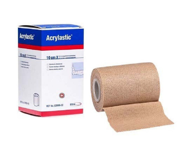 Acrylastic Bandage 10Cmx2.5Mtr Adhesive Latex Free Each