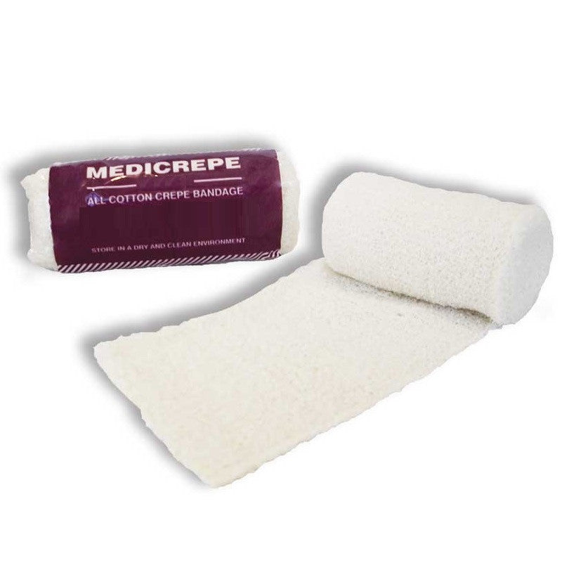 Medicrepe Cotton Crepe Bandage Light 15Cmx1.6Mtr 12pcs