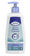 Tena Wash Cream 500Ml Pump Bottle (4242)