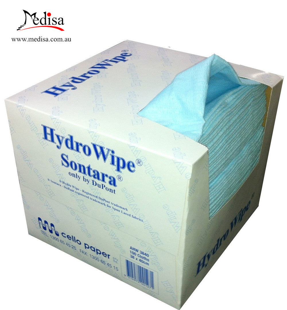 Cello Hydrowipes 38x40cm 100 Items / Box Each