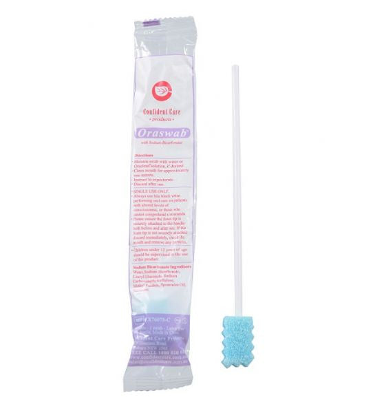 Oral Swab Impregnated With Sodium Bicarbonate X76075 _ 100Pcs