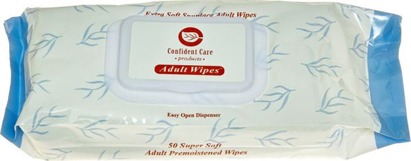 Confident Care Wipes (X6900) - 50/pack