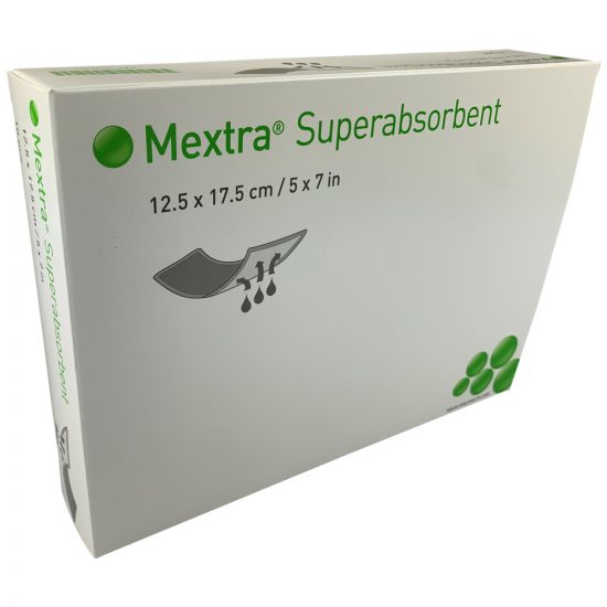 Mextra Molnlycke Mextra Superabsorbent Dressing All Sizes | Medisa