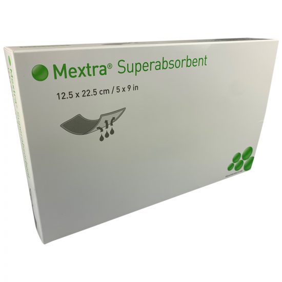 Mextra Molnlycke Mextra Superabsorbent Dressing All Sizes | Medisa