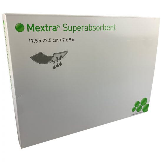 Mextra Molnlycke Mextra Superabsorbent Dressing All Sizes | Medisa