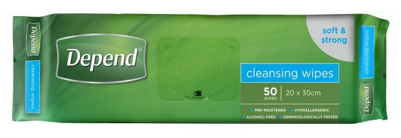 Depend Wipes 20x30cm (19100)