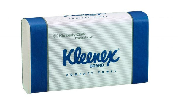 Kleenex Compact Towel White 29.5x19cm (Pktx90) - Pack of 24 (4440)