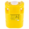 BD Needles Sharps Waste Collector 8L Capacity Yellow 303208 Each