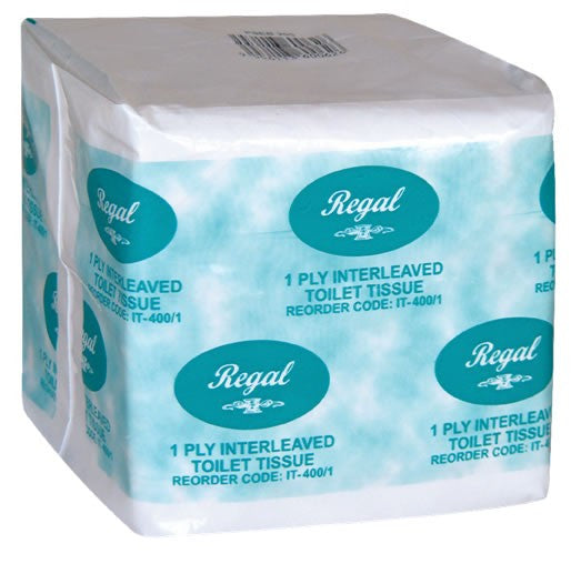 Regal Toilet Tissue Recycled 400 Sheets 45 Items / Box