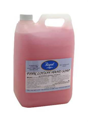 Regal Lotion Hand Soap Pink 5lt Each