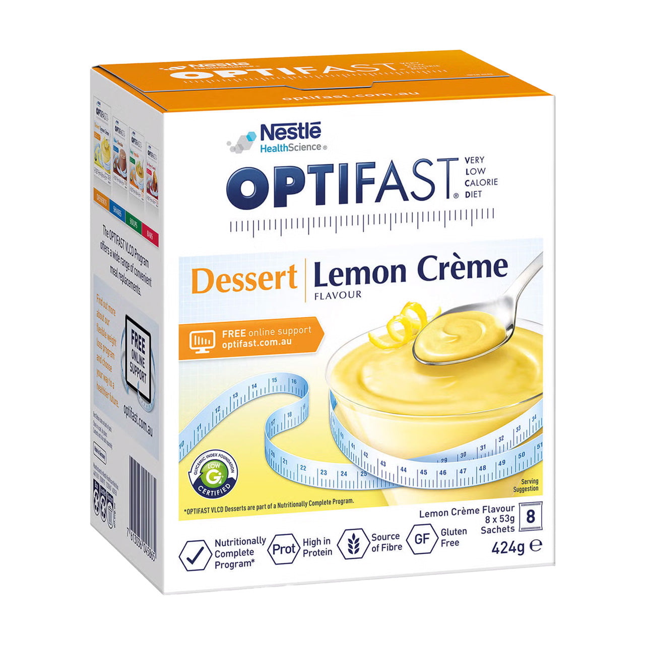 Nestle Optifast VLCD Dessert, 53g Sachets - All Flavours