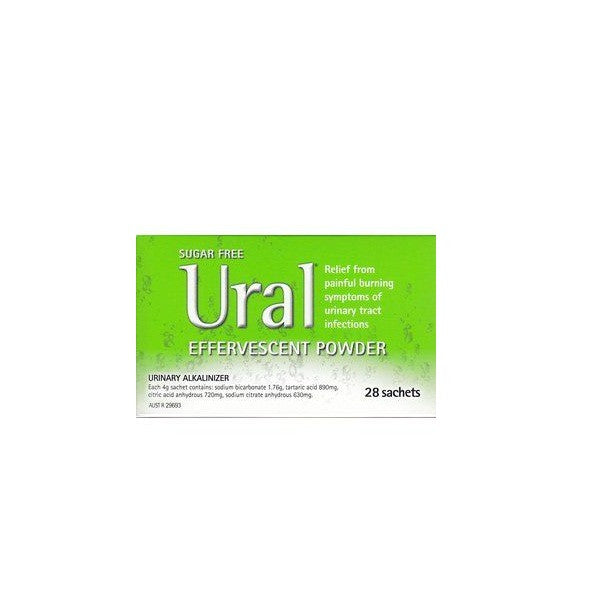 Ural Sachets Urinary tract infections such as cystitis 1158665 Box