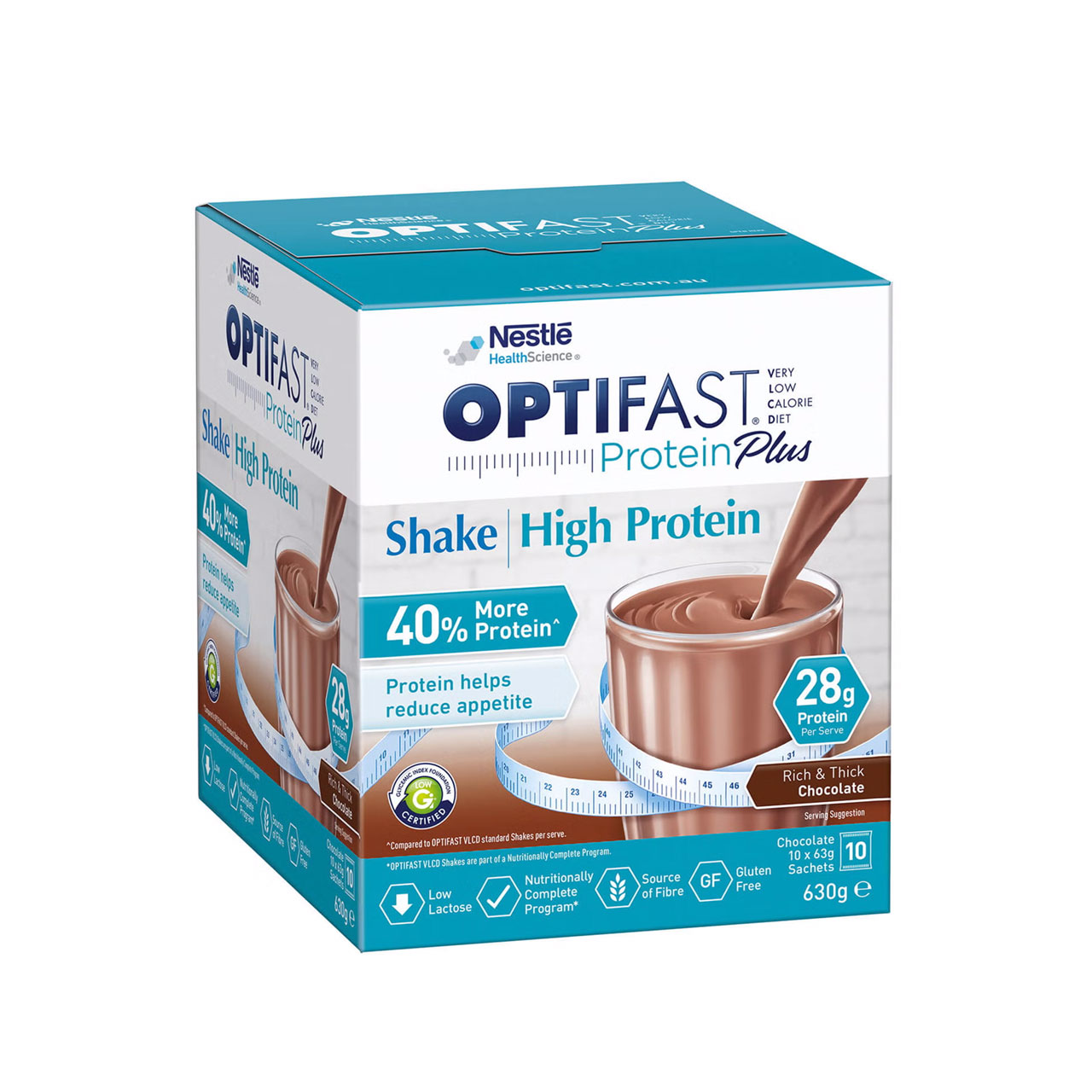 Nestle Optifast VLCD Protein Plus Shakes, 63g Sachets - All Flavours