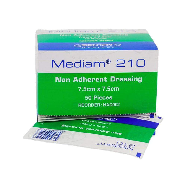 Mediam 210 Low Adherent Dressing - Box of 50