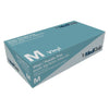 Gloves Mediquip Vinyl Medium Powder Free Boxx100 Clear Non Sterile