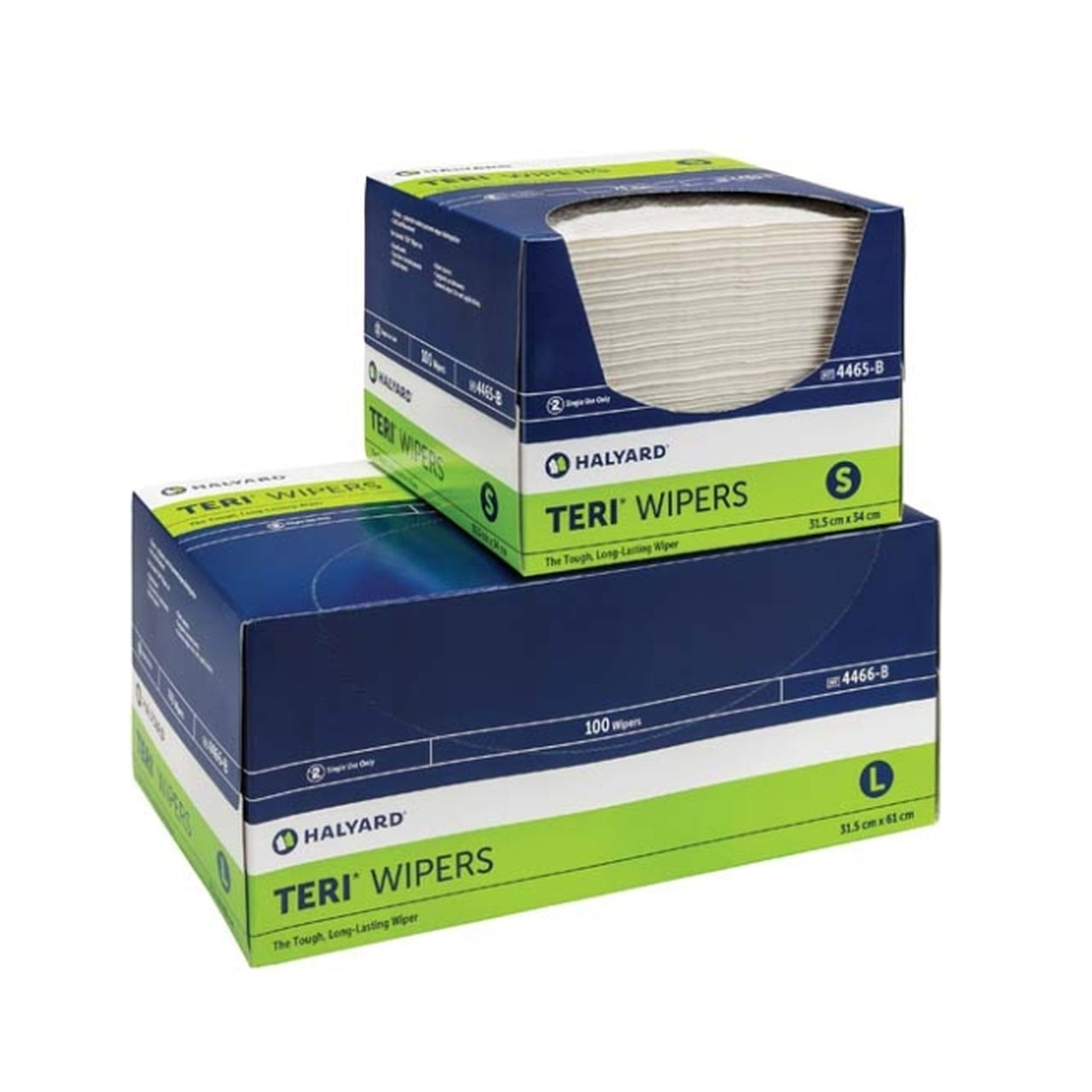 Halyard Teri Wiper Small 100 Wipes 31.5 x 34cm (4465-B)