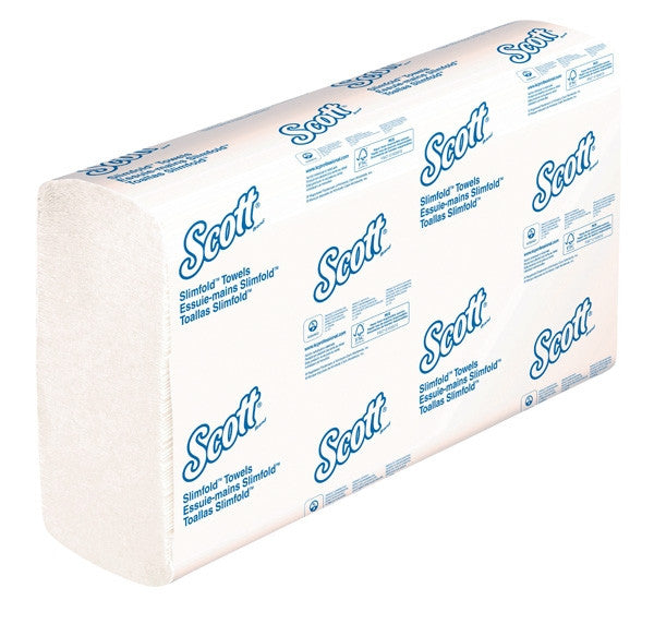 Scott Compact Towel - 29.5 x 19cm - 110 Sheets per Pack, 16 Packs per Carton 