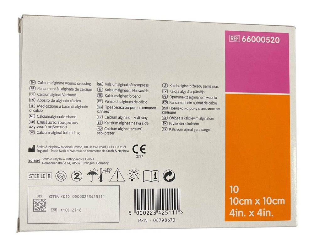 Smith & Nephew Algisite M Calcium Alginate Dressing 10cm x