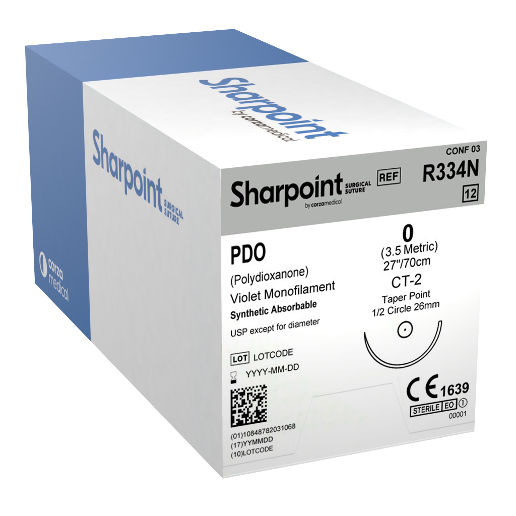 Sutures PDO Sharpoint Box of 12 - All Sizes