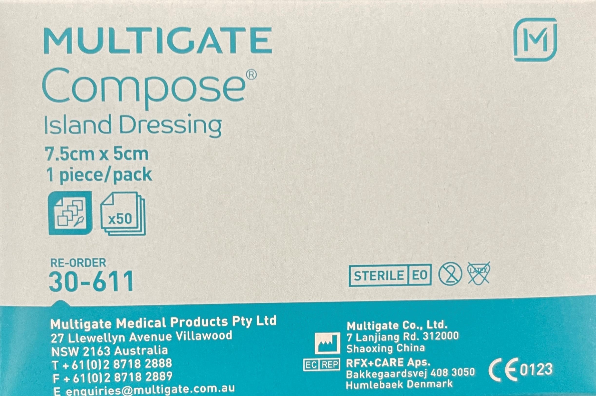 Multigate Multisorb Dressing Multigate Compose Island Dressing | Medisa