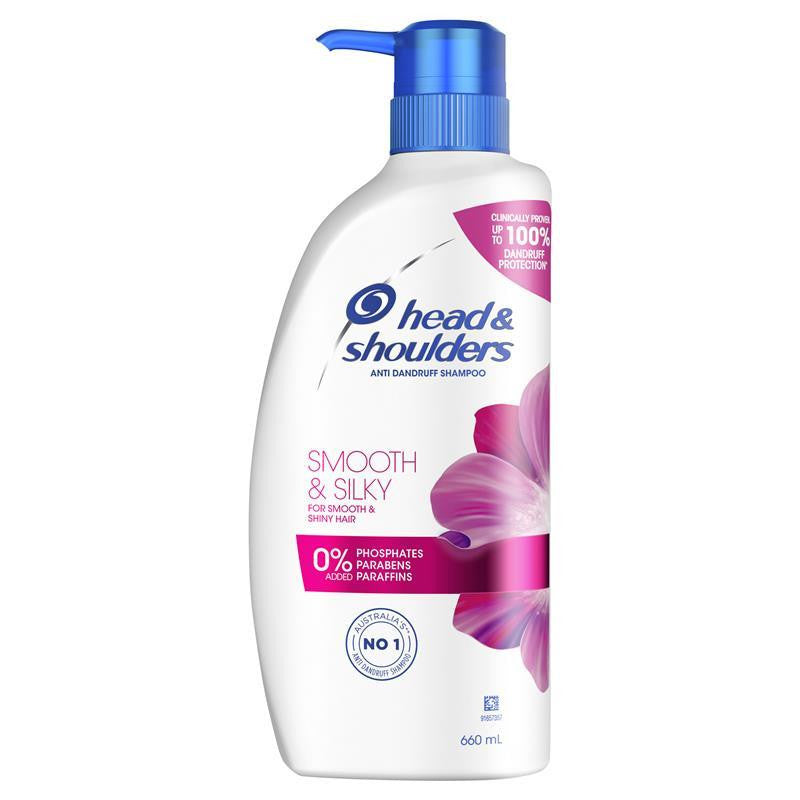 Head & Shoulders Smooth & Silky Shampoo 660ml