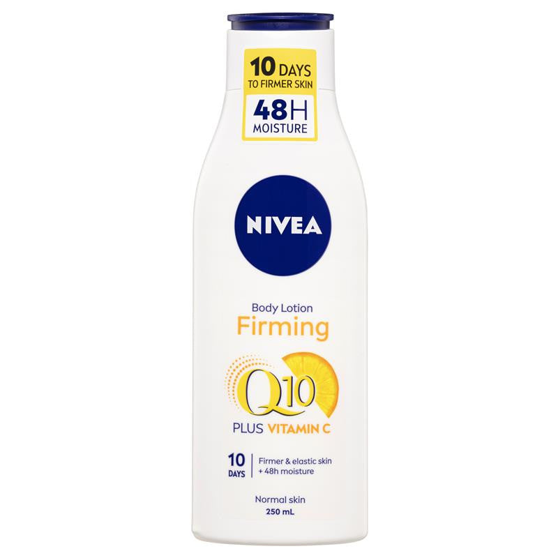 NIVEA Q10 + Vitamin C Firming Body Lotion Moisturiser 250mL