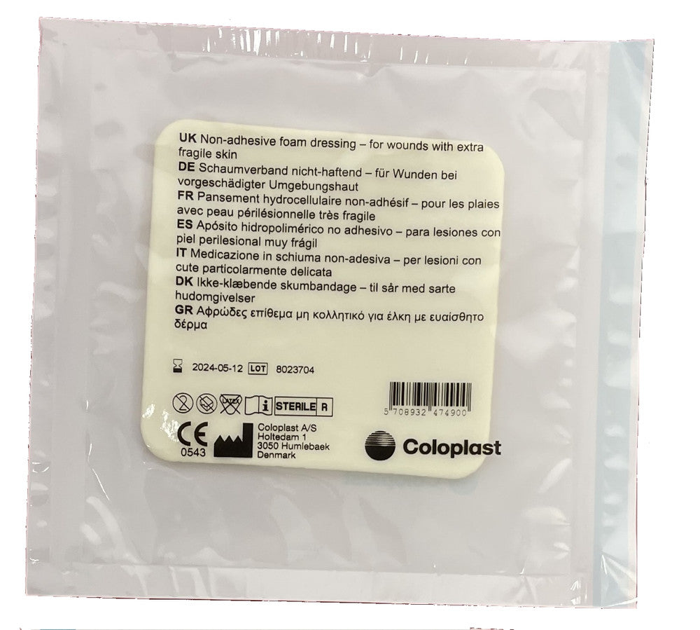  Coloplast Biatain Foam 10Cmx10Cm Non Adhesive 3410