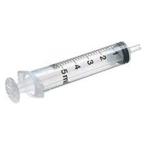 BD Syringe 5ml Luer Slip Latex Free Box of 100