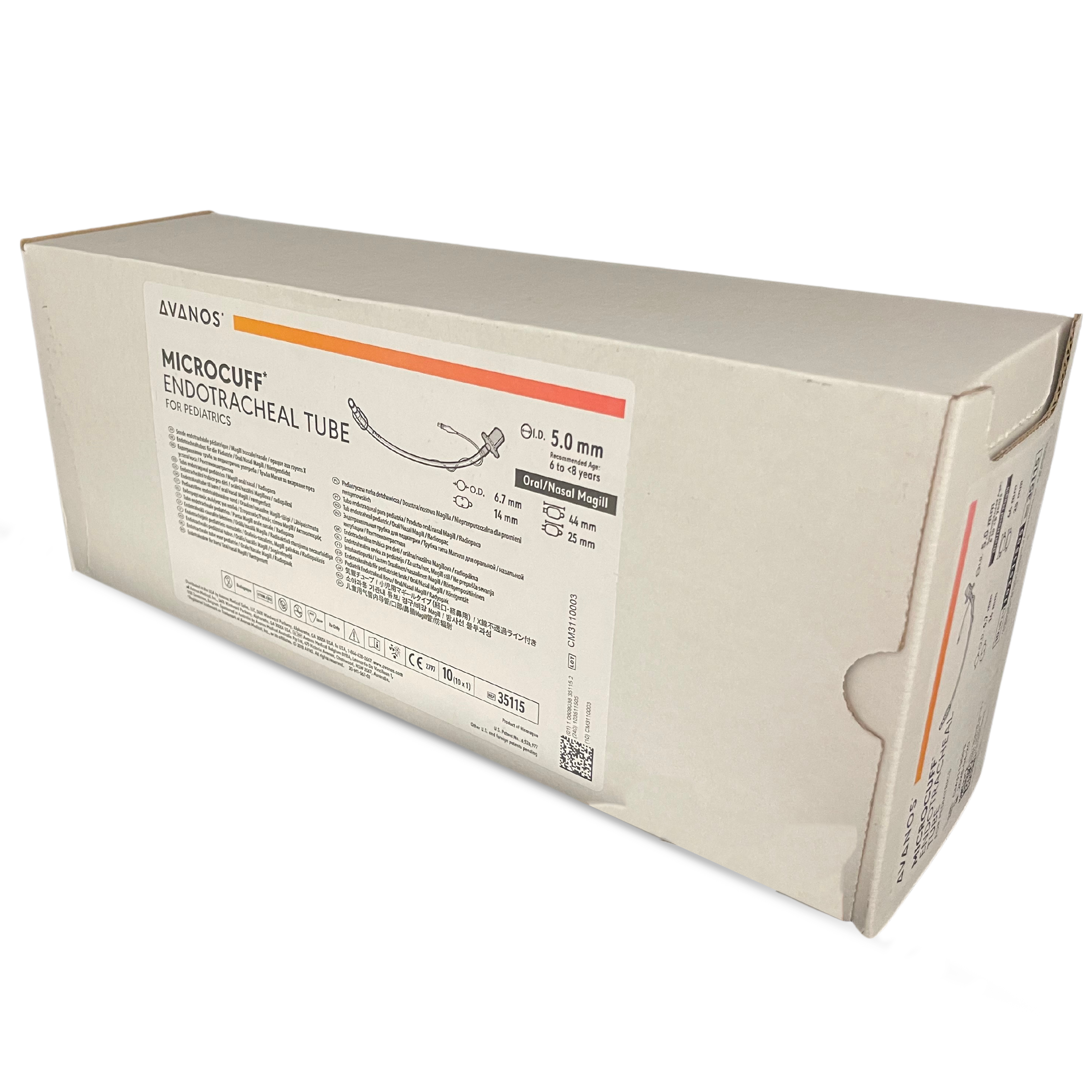 Microcuff Od MICROCUFF Paediatric Endotracheal Tube | Medisa
