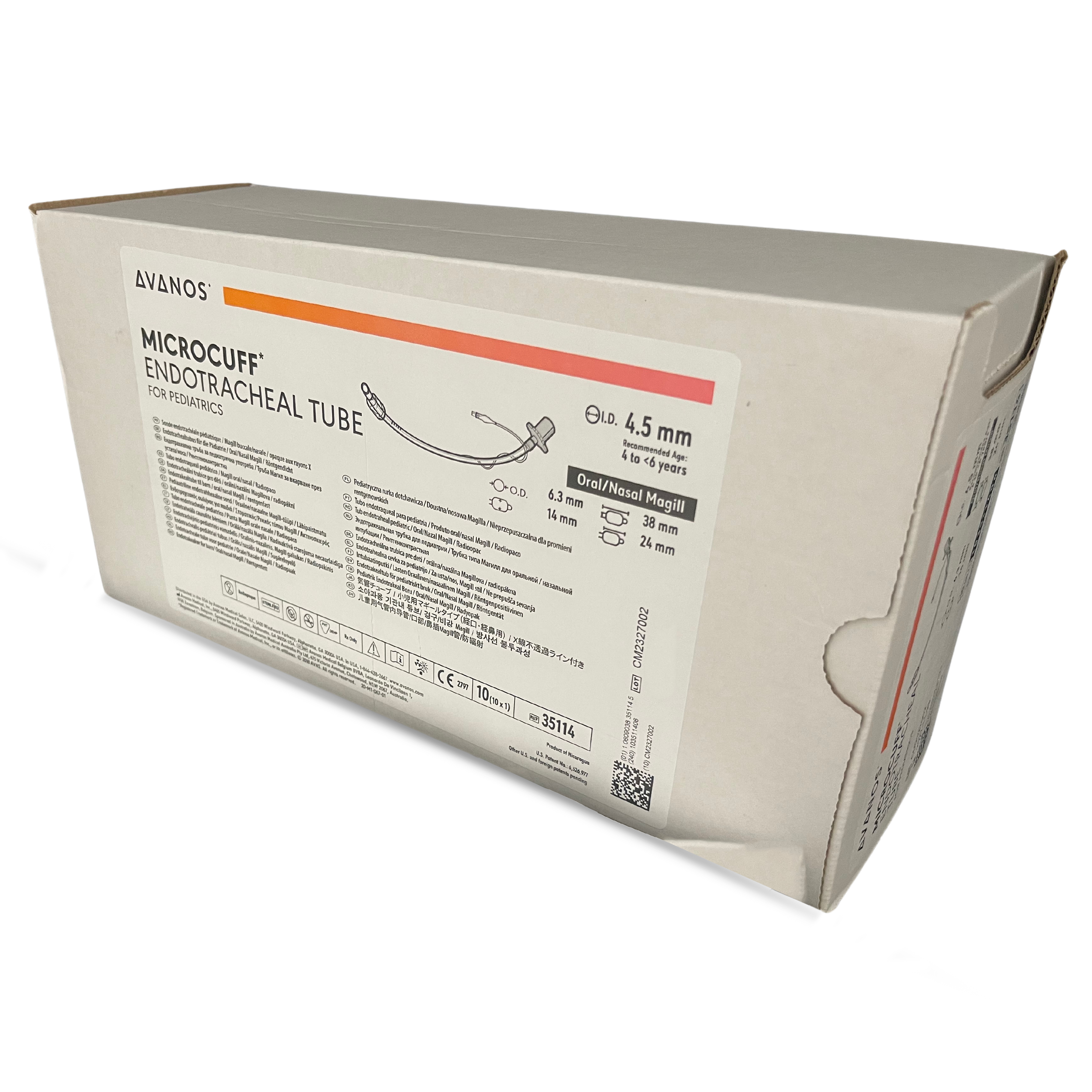 Microcuff Od MICROCUFF Paediatric Endotracheal Tube | Medisa