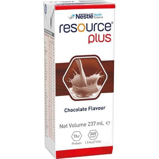 Resource Plus 237Ml Chocolate Tetrapak 12358861 24pcs