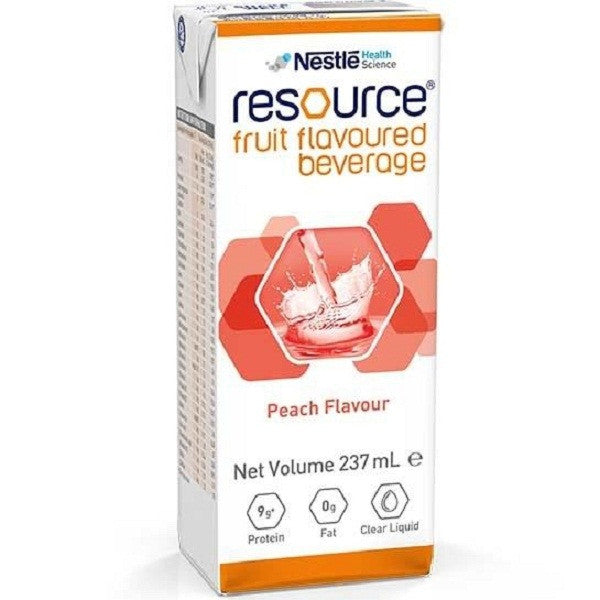 Resource Fruit Drink 237Ml Peach 3pcs