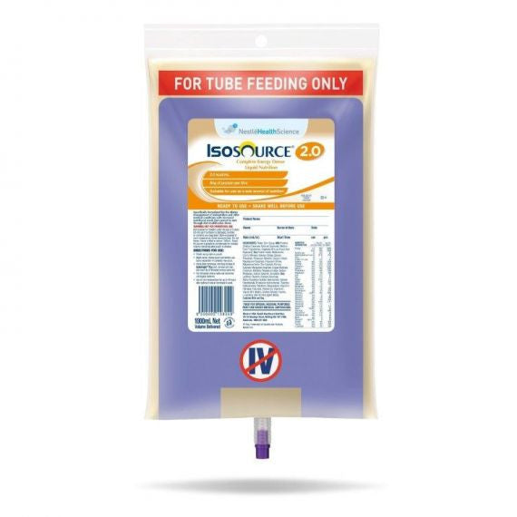 Nestle Isosource 2.0 Soft Pack, 1000mL (12564599)