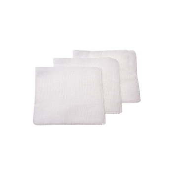 Sterile Gauze Swabs, 10 x 10 cm x 8 ply, White, 3 per Pack, 50 Packs/ Dispenser (11-559D)