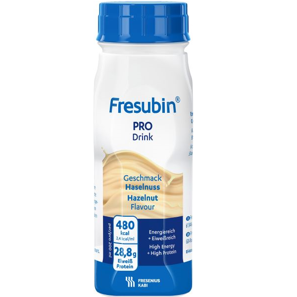 Fresubin PRO Drink Hazelnut 200mL, Box of 24 (7707601)